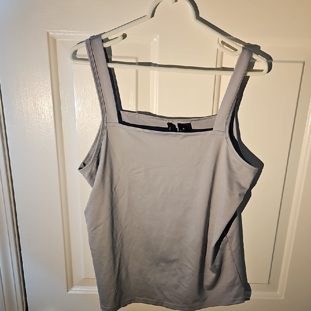 New Directions Light Gray Camisole